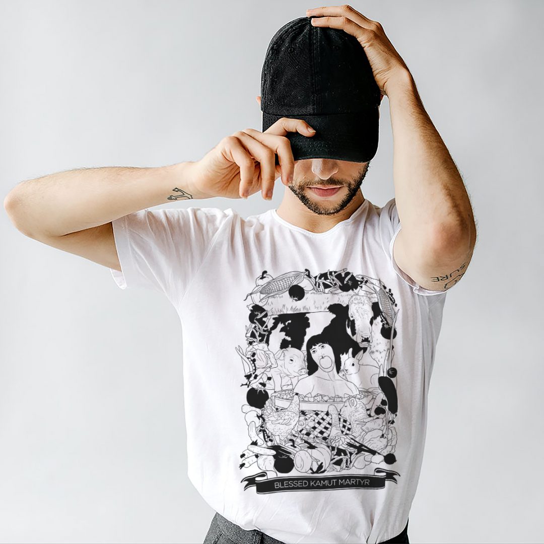 Blessed Kamut Martyr | t-shirt   TUTTISANTI - Image 2