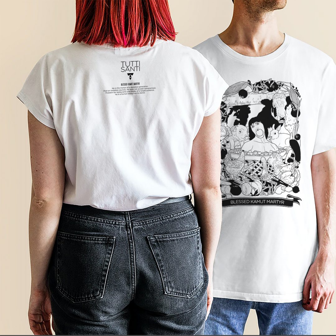 Blessed Kamut Martyr | t-shirt   TUTTISANTI - Image 4