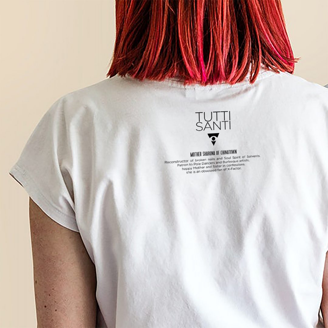 Mother Sharona of Chinatown | t-shirt   TUTTISANTI - Image 3