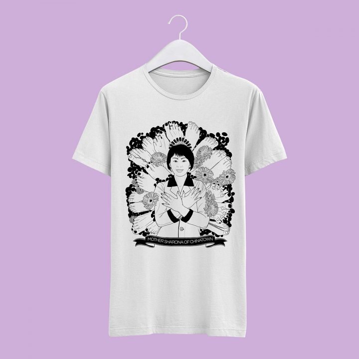 Mother Sharona of Chinatown | t-shirt   TUTTISANTI